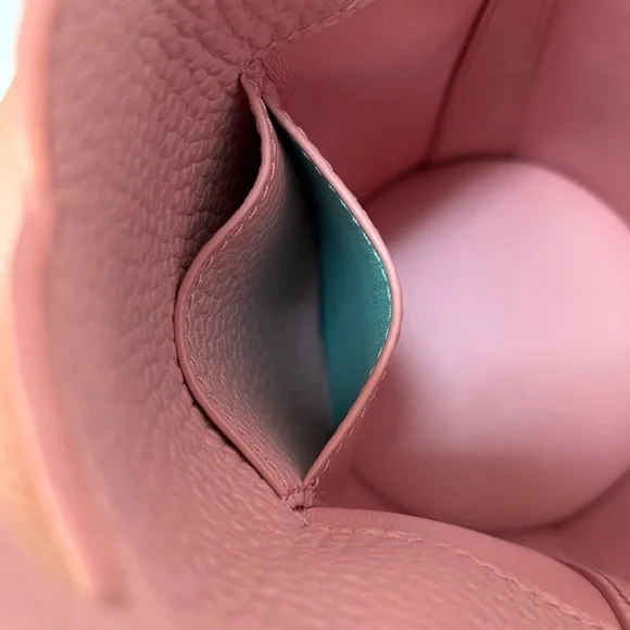 NWOT Tiffany & Co. Rose Pink Heart-Shaped Crossbody Bag - Picture 9 of 14